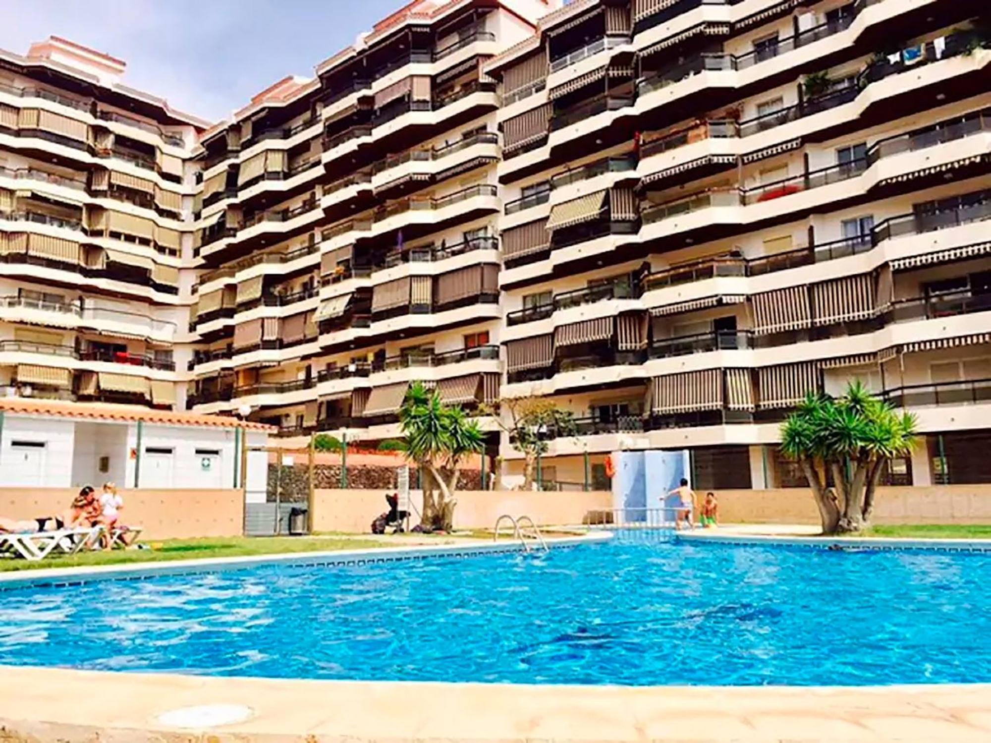 Jardin Canario Primera Linea De Playa Лос Кристианос Экстерьер фото